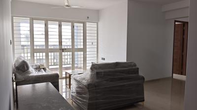 Living Room Image of 1250 Sq.ft 3 BHK Apartment / Flat for rent in Vinayak Eastern River Residency Wing F, Pimple Gurav Pune for Rs. 48000