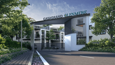 Image of 2212 Sq.ft 3 BHK Villa for sale in Casagrand Glenmere, Thaiyur, Chennai for Rs. 13700000