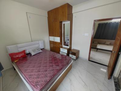 Bedroom Image of 650 Sq.ft 1 BHK Apartment / Flat for rent in Nagavara Bengaluru for Rs. 30000