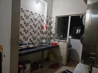 Kitchen Image of 600 Sq.ft 1 BHK Apartment / Flat for rent in Godrej Garden City, Gota Ahmedabad for Rs. 20500