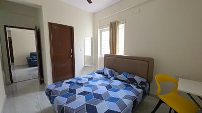 Bedroom Image of 1077 Sq.ft 2 BHK Builder Floor for rent in Harlur Bengaluru for Rs. 44000