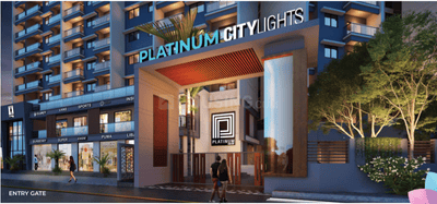 Image of 1352 Sq.ft 3 BHK Apartment / Flat for sale in Global Platinum City Light, Moshi, Pune for Rs. 7700000