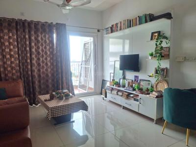 Hall Image of 1345 Sq.ft 2.5 BHK Apartment / Flat for rent in L And T Raintree Boulevard, Sahakara Nagar Bengaluru for Rs. 61000