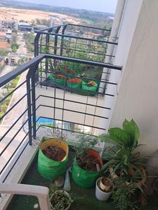 Balcony Image of 1619 Sq.ft 3 BHK Apartment / Flat for rent in GK Tropical Springs, Chansandra Bengaluru for Rs. 50000