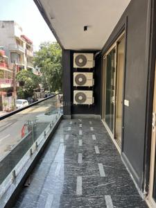 Balcony Image of 1800 Sq.ft 3 BHK Apartment / Flat for rent in RWA South Extension Part 2, Uttam Nagar New Delhi for Rs. 175000