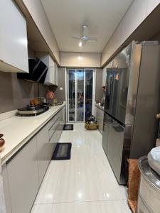 Kitchen Image of 1245 Sq.ft 2 BHK Apartment / Flat for sale in Akshar Green World, Dighe Thane for Rs. 19000000