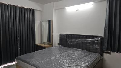Bedroom Image of 1530 Sq.ft 2 BHK Apartment / Flat for rent in Swagat Kingsland, Sargasan Gandhinagar for Rs. 25000