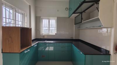 Kitchen Image of 700 Sq.ft 1 BHK Independent House for rent in Huskur Bengaluru for Rs. 15000