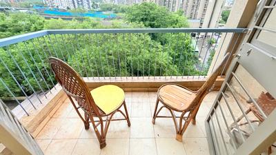 Balcony Image of 720 Sq.ft 2 BHK Apartment / Flat for sale in Bhukum Pune for Rs. 4600000