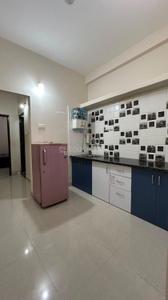 Kitchen Image of 360 Sq.ft 1 RK Builder Floor for rent in Mahalakshmi Nagar Indore for Rs. 12000