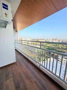 Balcony Image of 2100 Sq.ft 3 BHK Apartment / Flat for rent in Bhayli Vadodara for Rs. 50000