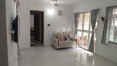 Living Room Image of 1200 Sq.ft 2.5 BHK Apartment / Flat for rent in Bharat The Province, Punawale Pune for Rs. 26000