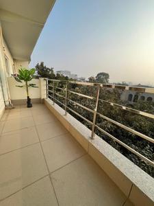 Balcony Image of 550 Sq.ft 1 BHK Builder Floor for rent in Sector 53 Gurgaon for Rs. 48000