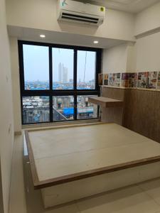 Bedroom Image of 650 Sq.ft 1 BHK Apartment / Flat for sale in Queenstown Springs, Ghansoli Navi Mumbai for Rs. 13000000