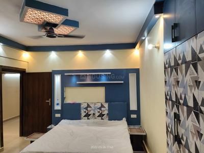 Bedroom Image of 1600 Sq.ft 3 BHK Apartment / Flat for rent in LDA Parijat Apartment, Gomti Nagar Lucknow for Rs. 45000