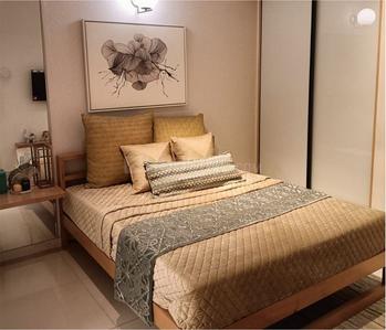 Bedroom Image of 579 Sq.ft 1 BHK Apartment / Flat for sale in Godrej Upavan, Bhiwandi Thane for Rs. 4525000