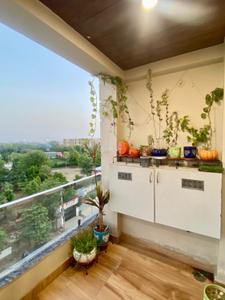 Balcony Image of 1600 Sq.ft 3 BHK Apartment / Flat for rent in Malviya Nagar Jaipur for Rs. 50000