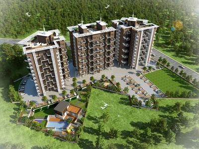 Image of 1050 Sq.ft 2 BHK Apartment / Flat for sale in Atrium Skyward Wing B And C, Undri, Pune for Rs. 6700000