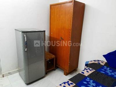 Bedroom Image of 500 Sq.ft 1 RK Builder Floor for rent in Lajpat Nagar New Delhi for Rs. 14500
