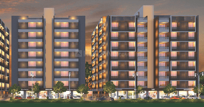 Image of 1845 Sq.ft 2 BHK Apartment / Flat for sale in Uma Saral Heights, Kudasan, Gandhinagar for Rs. 6950000