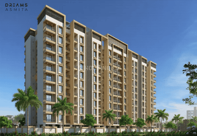 Image of 664 Sq.ft 1 BHK Apartment / Flat for sale in Dreams Asmita, Undri, Pune for Rs. 3200000