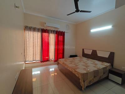 Bedroom Image of 1800 Sq.ft 2 BHK Independent House for rent in Wave Estate Group Housing 2 Phase 1, Sector 85 Mohali for Rs. 40000