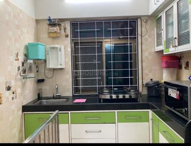 Kitchen Image of 550 Sq.ft 1 BHK Apartment / Flat for rent in Lodha Casa Ultima, Thane West Thane for Rs. 40000