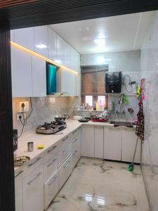 Kitchen Image of 1300 Sq.ft 3 BHK Builder Floor for sale in Shastri Nagar Ghaziabad for Rs. 9500000