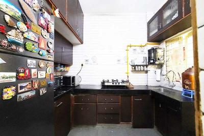 Kitchen Image of 1125 Sq.ft 2 BHK Apartment / Flat for sale in Ghatlodiya Ahmedabad for Rs. 4800000