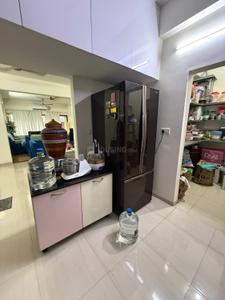 Kitchen Image of 2115 Sq.ft 3 BHK Apartment / Flat for rent in Deep Indraprasth 3, Shyamal Ahmedabad for Rs. 55000