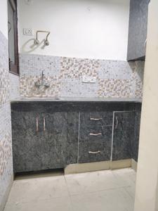 Kitchen Image of 690 Sq.ft 2 BHK Apartment / Flat for sale in Khanpur New Delhi for Rs. 3400000