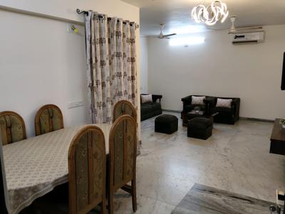 Dining Area Image of 1200 Sq.ft 2 BHK Apartment / Flat for rent in Bodakdev Ahmedabad for Rs. 40000