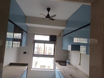 Kitchen Image of 1100 Sq.ft 3 BHK Apartment / Flat for rent in Sunshine Samriddhi Garden Wing C Gulmohar Wing D Deodhar, Bhandup West Mumbai for Rs. 62000