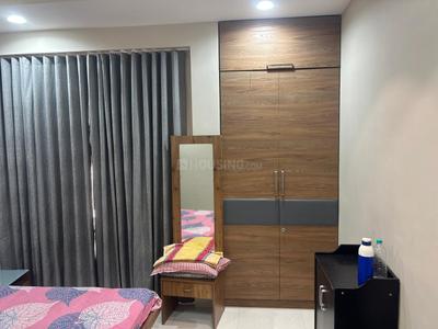 Bedroom Image of 2500 Sq.ft 3.5 BHK Apartment / Flat for rent in Adani Water Lily, Shantigram Ahmedabad for Rs. 76000