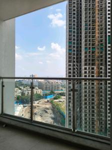Bedroom Two Image of 1603 Sq.ft 4 BHK Apartment / Flat for rent in Runwal The Central Park, Chinchwad Pune for Rs. 110000