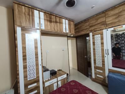 Bedroom Image of 650 Sq.ft 1 BHK Apartment / Flat for rent in Veena Dynasty Ph II, Nalasopara East Nala Sopara for Rs. 17000