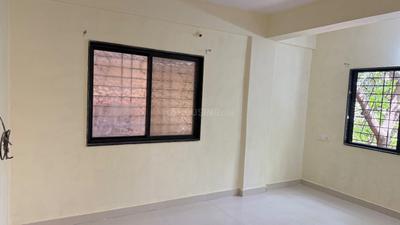 Bedroom Image of 650 Sq.ft 1 RK Independent House for rent in Thergaon Pune for Rs. 11000