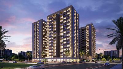 Image of 1845 Sq.ft 3 BHK Apartment / Flat for sale in Signor Skyline, Zundal, Ahmedabad for Rs. 7020000