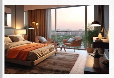 Bedroom Image of 1455 Sq.ft 4 BHK Apartment / Flat for sale in Sriji Insignia, Tangra Kolkata for Rs. 19400000