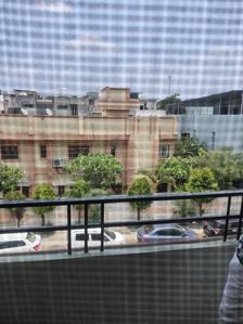 Balcony Image of 1000 Sq.ft 2 BHK Apartment / Flat for rent in Sudama Nagar Indore for Rs. 22000