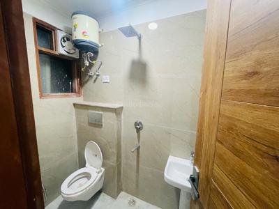 Bathroom Image of 720 Sq.ft 2 BHK Apartment / Flat for sale in New building, Chhattarpur New Delhi for Rs. 4800000