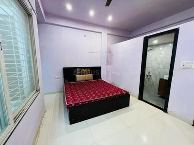 Bedroom Image of 550 Sq.ft 1 BHK Builder Floor for rent in Nipania Indore for Rs. 12500