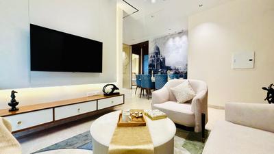Hall Image of 1920 Sq.ft 3 BHK Apartment / Flat for sale in Peer Muchalla Zirakpur for Rs. 12290000