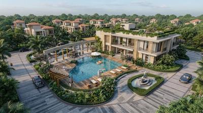 Image of 760 Sq.ft 1 BHK Apartment / Flat for sale in Om Shri Vrinda Orchids, Sunrakh Bangar, Vrindavan for Rs. 6080000
