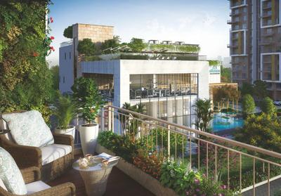 Balcony Image of 1455 Sq.ft 4 BHK Apartment / Flat for sale in Avana Phase 1, Tollygunge Kolkata for Rs. 17500000