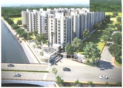 Image of 1247 Sq.ft 2 BHK Apartment / Flat for sale in Darshanam Central Park, Sayajiganj, Vadodara for Rs. 4200000