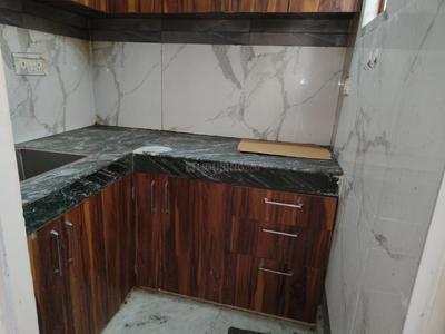 Kitchen Image of 500 Sq.ft 1 BHK Builder Floor for sale in Munirka New Delhi for Rs. 6100000