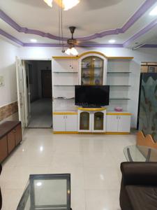 Hall Image of 1350 Sq.ft 3 BHK Apartment / Flat for rent in Prajapati Park, Kopar Khairane Navi Mumbai for Rs. 58000