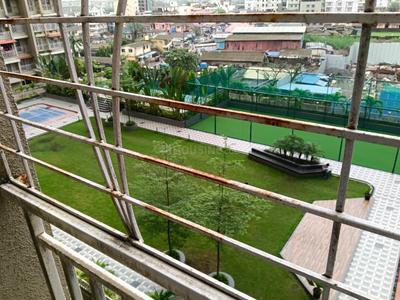 Balcony Image of 750 Sq.ft 1 BHK Apartment / Flat for rent in Niharika Absolute, Kharghar Navi Mumbai for Rs. 24000