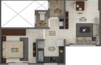 Image of 449 Sq.ft 1 BHK Apartment / Flat for sale in Terraform Dwarka, Ghatkopar East, Mumbai for Rs. 9000000